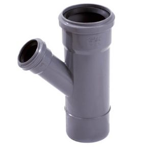 Forquilha PVC com Junta 75x50x45º