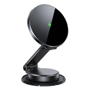 Suporte Magnético para Carro Joyroom JR-ZS408 — Carregador Sem Fios 15W, Ímanes N55, Rotação 360°