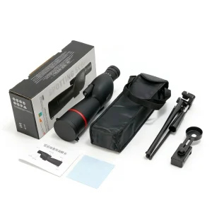Telescópio Monocular Zoom 25–75x60 ED — Prisma BAK4, à Prova de Água e Anti-Embaçamento