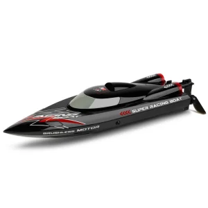 Barco RC Brushless Wltoys WL916 RTR - 2.4G, 60km/h Alta Velocidade, Luz LED, Sistema de Refrigeração a Água - Perfeito para Entusiastas de Velocidade e Amantes de Modelos de Brinquedo